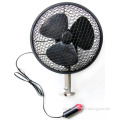 DC12V/24V Spray Plastic Mesh Metal Guard Car Fan